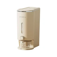 Rice Dispenser, Rice Storage Container with Measuring Cup for Kitchen Pantry ...