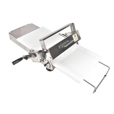 For Pizza 12" Manual Dough Sheeter Machine Adjustable Thickness Stainless Steel