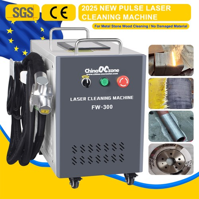 #ad #ad 300W JPT Pulsed Laser Cleaning Machine Rust Oil Paint Remove Wood Metal Cleaner $5499.00