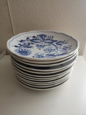 12 Hutschenreuther Zwiebelmuster Salatteller