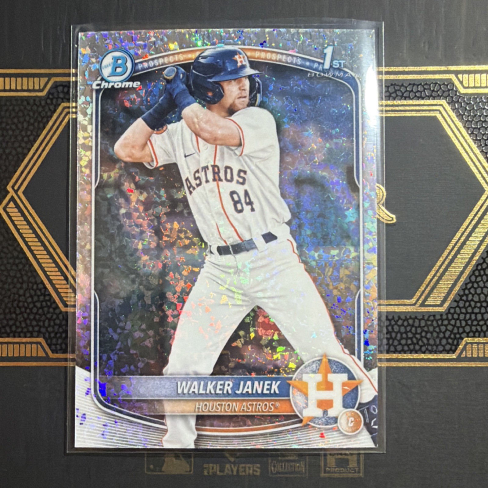 Topps 2025 Bowman Chrome Prospects Mini-Diamond Walker Janek Astros BCP-15
