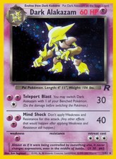 Dark Alakazam - 1/82 - Pokemon Team Rocket Unlimited Holo Rare Card WOTC LP on eBay