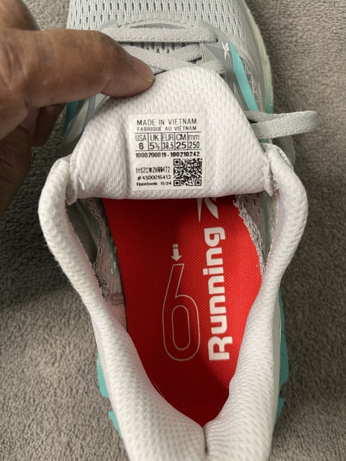 Reebok FloatZig Men's Breathable Running Shoes Gr… - image 9