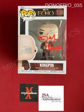 Vincent D'Onofrio autographed signed Echo Kingpin Funko Pop #1336 JSA COA Marvel