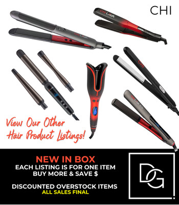 CHI LAVA HAIR WANDS FLAT IRONS VARIETY NEW
