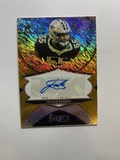 2024 Panini Select Isaiah Foskey Autograph Gold Shimmer 1/10 Saints SSP-IFY