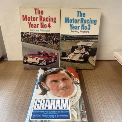 The Motor Racing Year No 3 & 4 A Pritchard & Graham Hill 1st Editions 