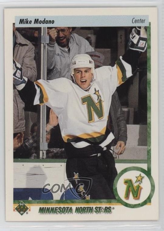1995-96 Upper Deck 5th Anniversary Mike Modano #220 HOF 9so