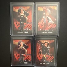 Bandai One Piece Card Game Don!! Card Lot 4 Your Turn +1000 English Standard