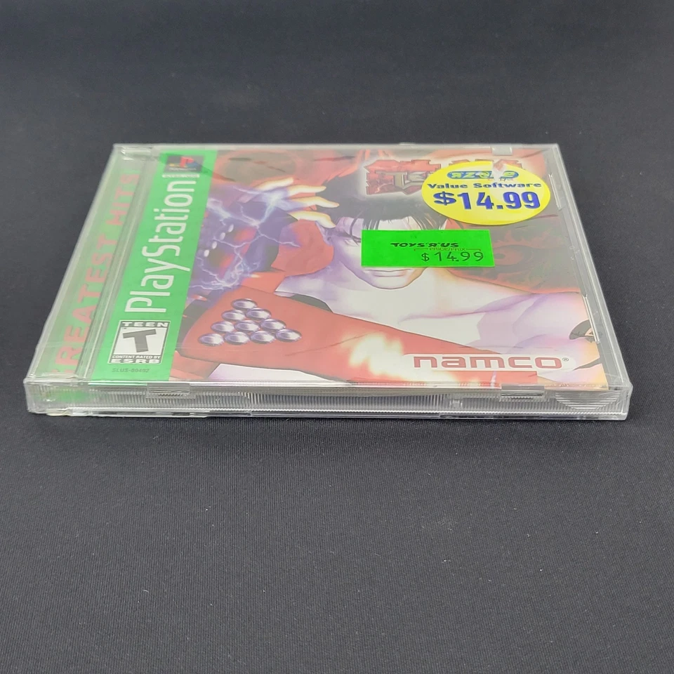 Brand New Sealed (CRACK IN CASE) Tekken 3 Namco Sony PlayStation Greatest Hits - Image 4 of 4