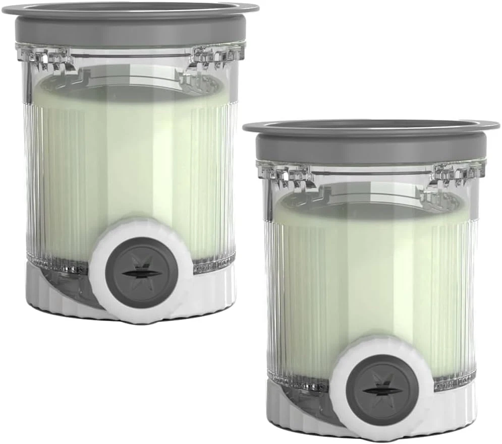 2 Pack Pints and Lids Compatible with Ninja Creami Swirl NC701 NC700 Series Ice