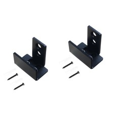 2 PCS Barn Door Hardware Floor Guide Pocket Guides Bottom Glide Sliding
