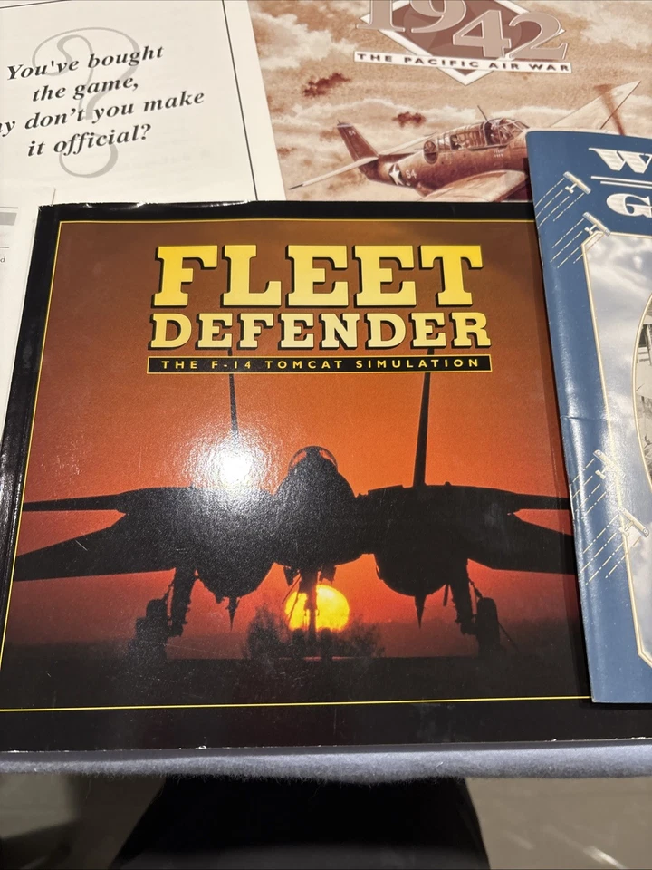 Essential Selection Flight 1942, Fleet Defender, Wings of Glory - Big Box PC CD - Image 4 of 4