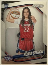 2025 Panini Prizm WNBA Rookie Variation Sonia Citron #148 (RC) Mystics