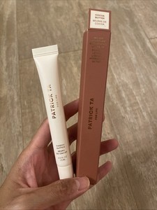 Patrick Ta Major Moisture Smoothing Lip Balm Cocoa Butter 0.5oz New in Box