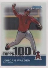 2010 Bowman Chrome Topps 100 Prospects 689/999 Jordan Walden #TPC100 v1x