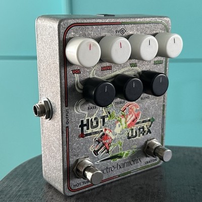Electro Harmonix EHX Hot Wax Dual Overdrive Verzerrung Effekpedal für Gitarre/Bass