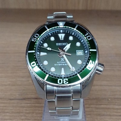 Seiko Prospex SBDC081 Automatik Grün x Silber Zustand B
