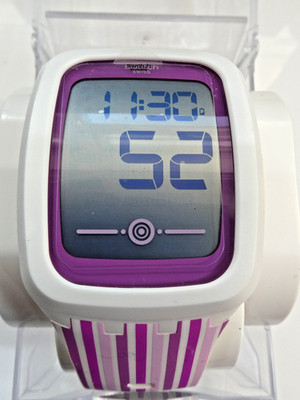 A Super Rare 2016 Swatch Touch Watch SVQW100 STRAWZERO2 MINT UNGETRAGEN Boxed Papers