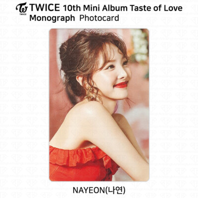 TWICE/TASTE OF LOVE/MONOGRAPH/トレカ！ TWICE - TWICE [ TASTE OF LOVE ] MONOGRAPH. 150p Photo Book+9ea