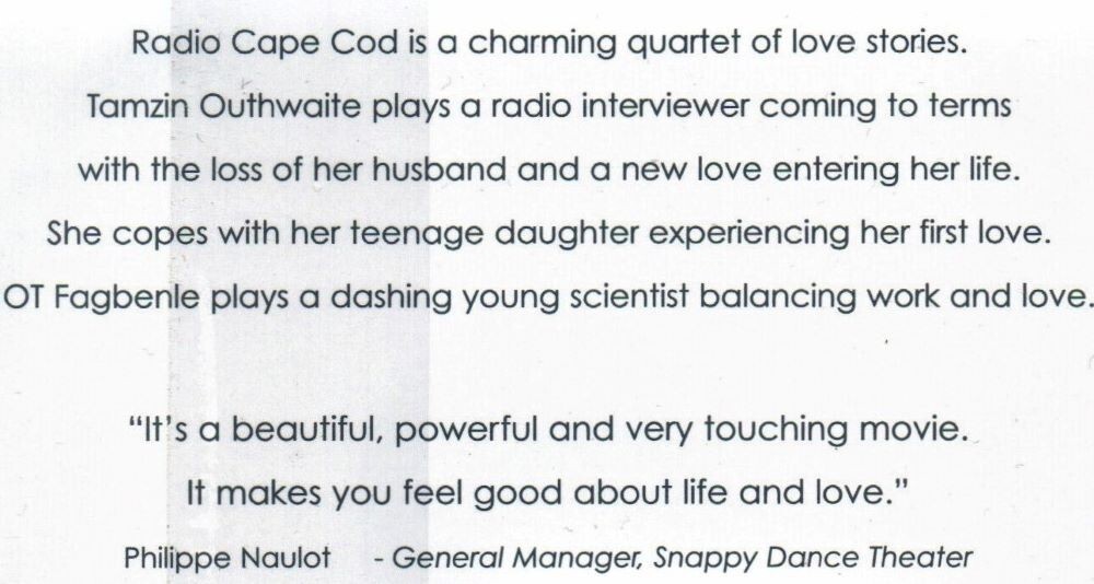 RADIO CAPE COD..." MAY IT HAPPEN TO YOU" DVD MOVIE NEW SHRINK WRAPPED