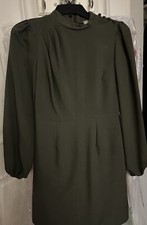 ASOS Long Sleeve Green Dress