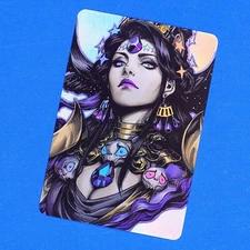 Hades Nyx Rainbow Foil Holographic Character Art Trading Card