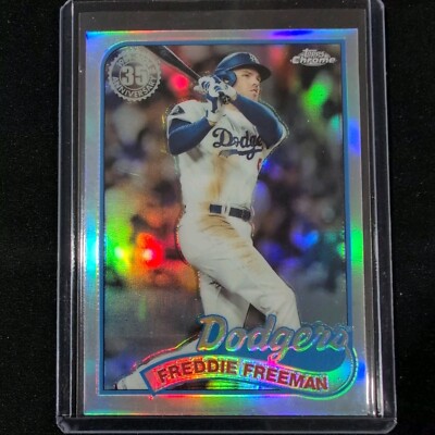 2024 Topps  Update Chrome  Freddie Freeman 89CU-16 35th Anniversary