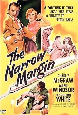 The Narrow Margin (DVD, 1952) Charles McGraw - Marie Windsor - Jacqueline White