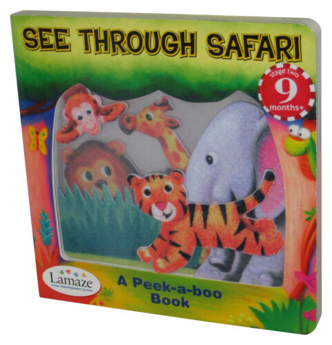 Lamaze See Through Safari A Peek-A-Boo (2006) RC2 Brands Hardcover Book - Afbeelding 1 van 3