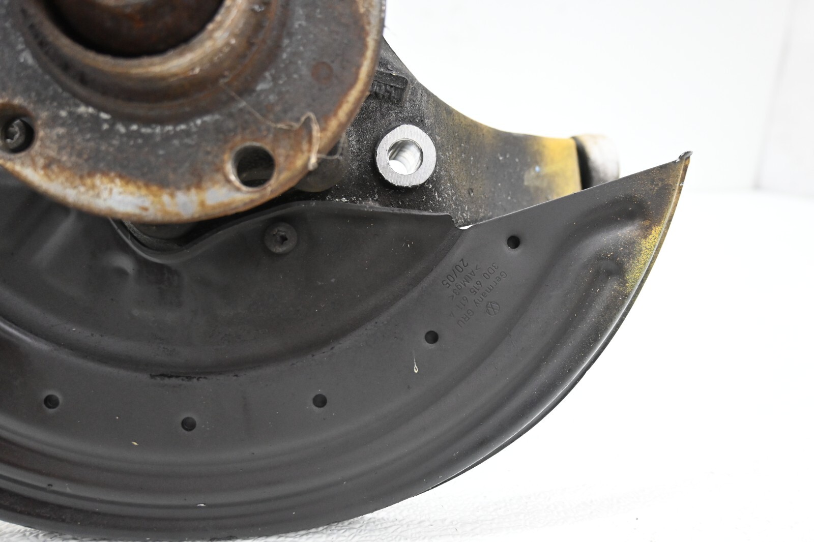 ⭐ 03-12 Bentley Continental Rear Left Suspension Spindle Wheel Hub Axle Set Oem