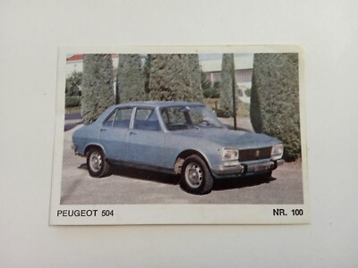 FIGURINE CAR COATS OF ARMS MOTORCYCLE ED. Imperia 70s Peugeot 504 n 100 RECOVERY