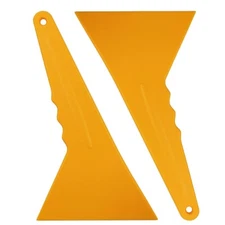 2PCS Window Tint Windshield Carbon Film Install Squeegee Corner Car Vinyl Wrap