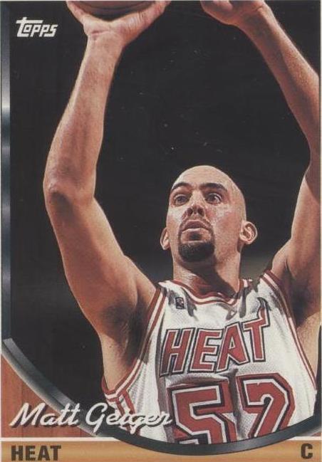 1993-94 Topps - Matt Geiger #305 for sale online | eBay