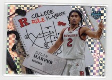 2024/25 Bowman Chrome U Inserts-Black Wave-Purple Lava You Choose FREE Shipping