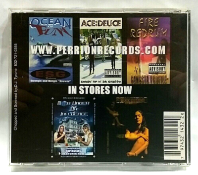 CD) E.S.G. – Sailin' Da South Chopped And Screwed, PER-1432, Album
