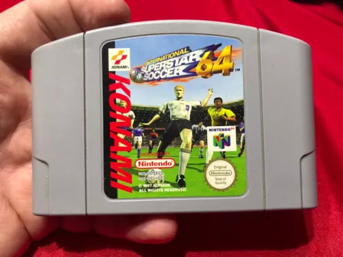international superstar soccer 64 n64 nintendo PAL L@@K!!