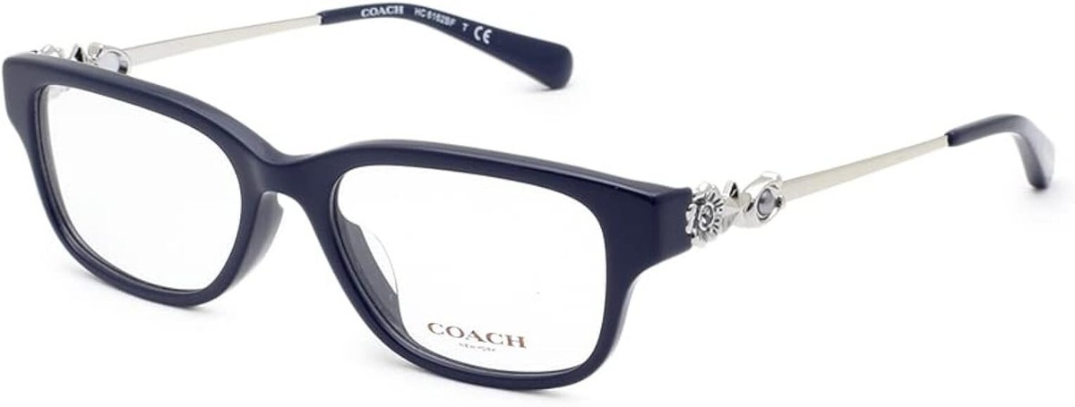 コーチ メガネ フレーム Navy HC6162B 5480 51 COACH HC6162B 5480 NAVY METAL FLOWER EYEGLASSES FRAMES WOMEN