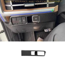 For Hyundai Santa Fe MX5 2024-2025 Carbon Fiber abs Side Dash Control Cover 1x