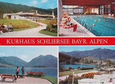 Alte Postkarte - Kurhaus Schliersee Bayr. Alp...