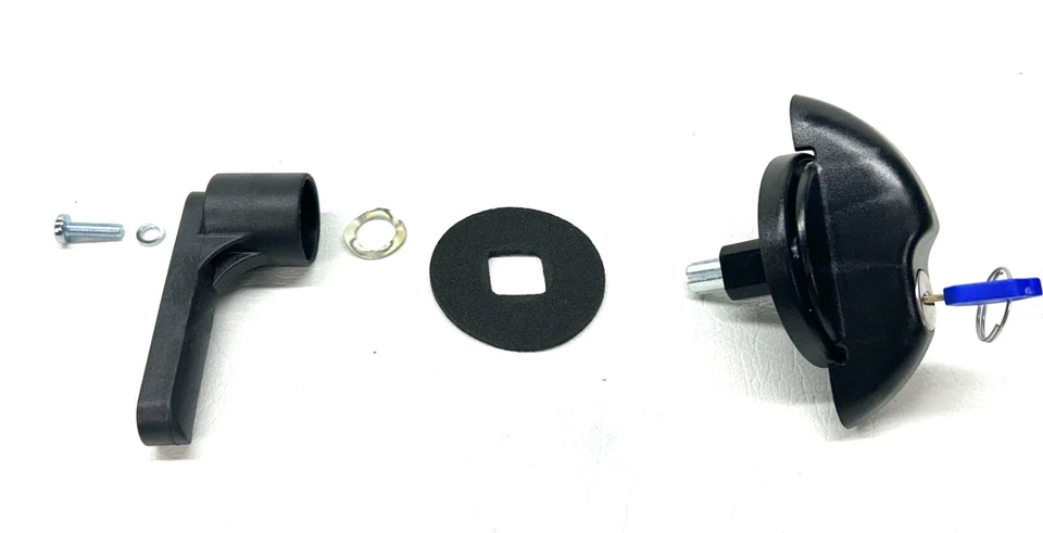 2 x Classic ARB D Handle Canopy Side or Rear Lift Up Glass Window Hardtop Locks - image 4 of 4