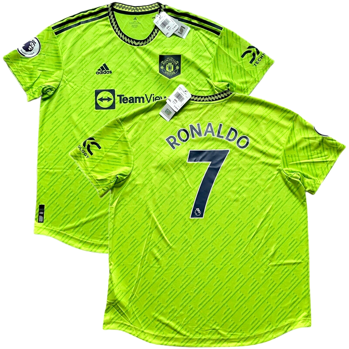 2022/23 Manchester United Authentic Third Jersey #7 Ronaldo 2XL