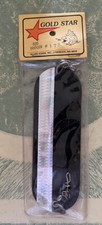NOS Vintage Gold Star 6” Dodger Size 0/0 Black/Silver 178
