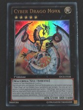 YU-GI-OH Cyber Drago Nova 1ª Edizione ULTRA RARA SDCR-EN038 Cyber Dragon Nova 