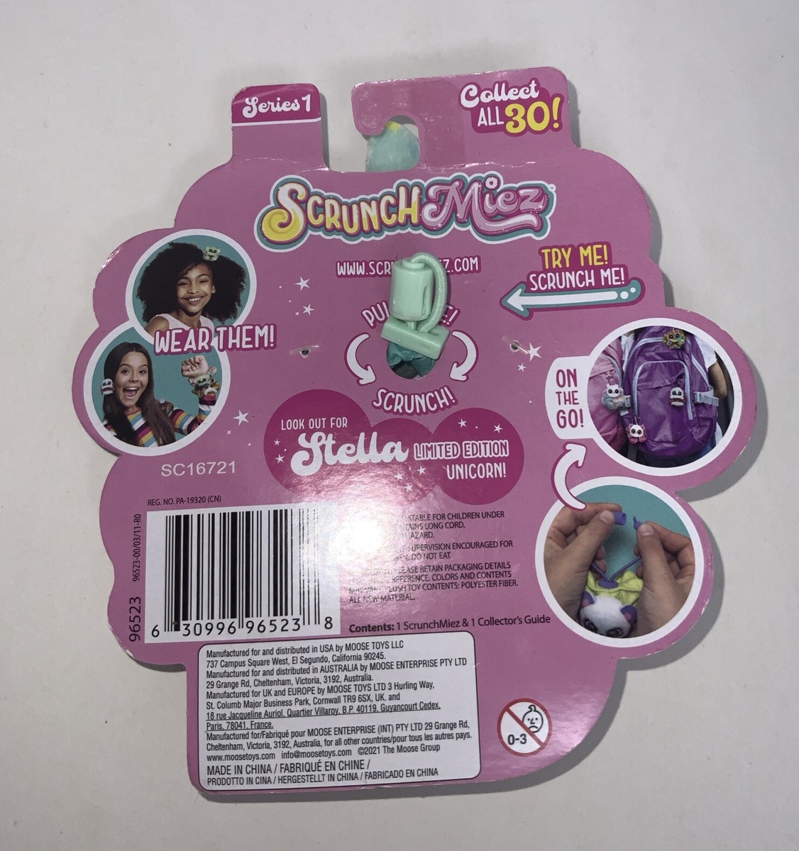 ScrunchMiez Series 1 Scrunchie Friend Rabbit Hops | eBay