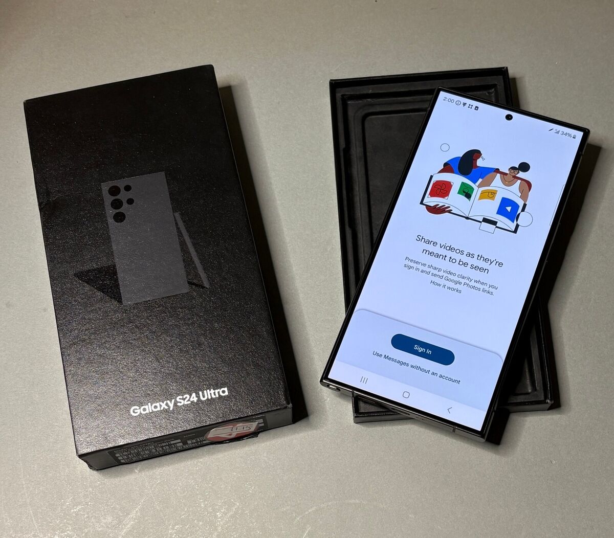 Samsung Galaxy S24 Ultra 256GB Titanium Black *READ Samsung Galaxy S24 Ultra 256GB Titanium Black *READ