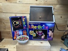 Lite Brite Light Up Picture Maker, Mr Potato Head Sheets Original Box 1998 Works