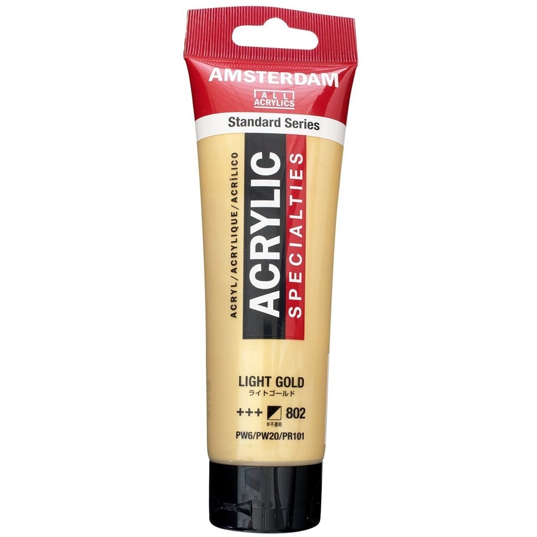 Acrilico  Standard 120 Ml. Oro Chiaro | Amsterdam