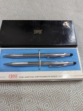 Vintage Lot Cross Pen Mechanical Pencil fine writing instruments in box