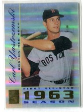 2003 Topps Tribute Perennial All-Star Carl Yastrzemski Base Card #8 HOF RED SOX